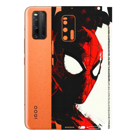 IQOO Phone Skins (All Models) - Spiderman Killer Face - 3D Embossed Finish (L-17) IQOO 3