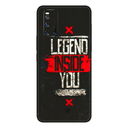 IQOO Phone Skins (All Models) - Legend Inside You - 3D Embossed Finish (L-186) IQOO 3