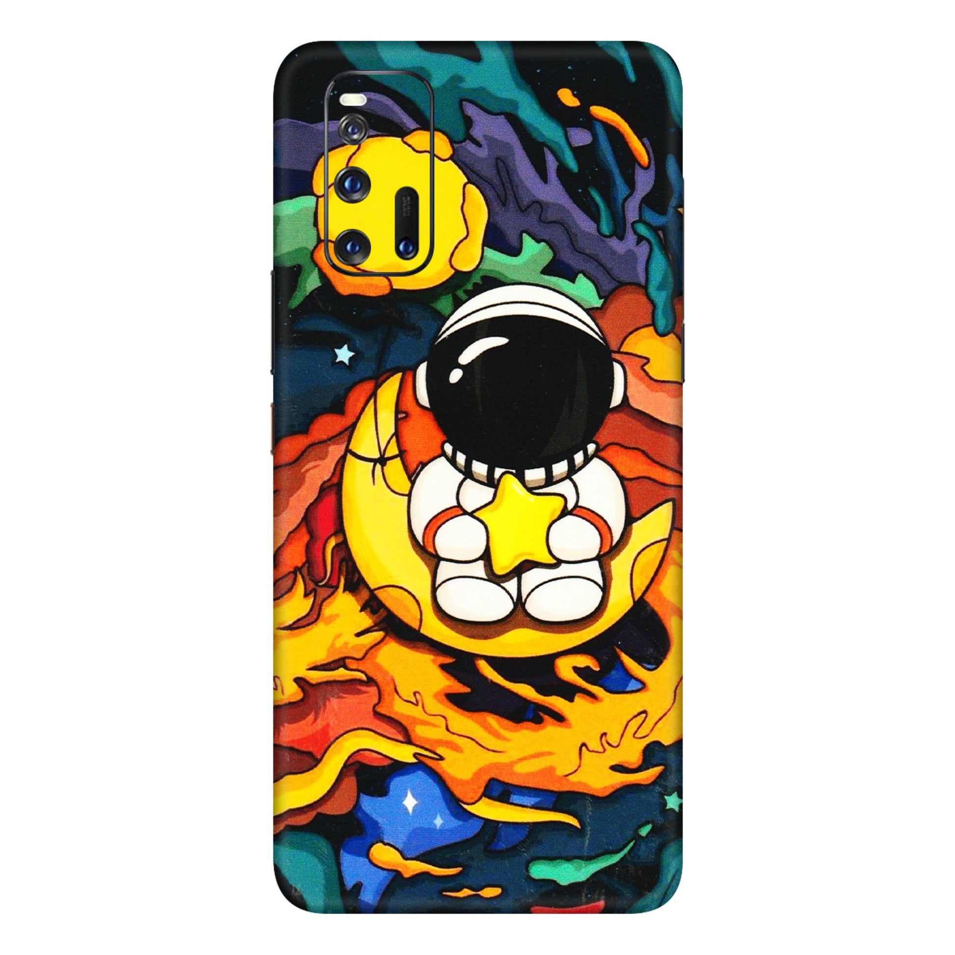 IQOO Phone Skins (All Models) - Baby Astronaut - 3D Embossed Finish (L-197) IQOO 3