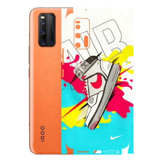 IQOO Phone Skins (All Models) - Sneaker - 3D Embossed Finish (L-207) IQOO 3