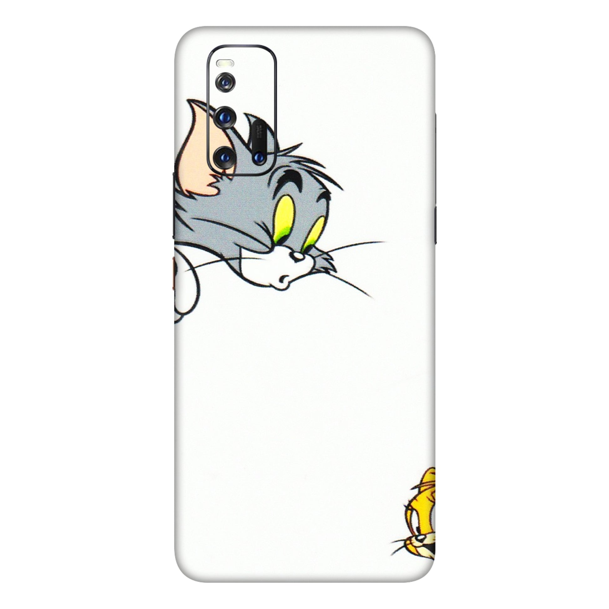 IQOO Phone Skins (All Models) - Cute Tom And Jerry - 3D Embossed Finish (L-220) IQOO 3