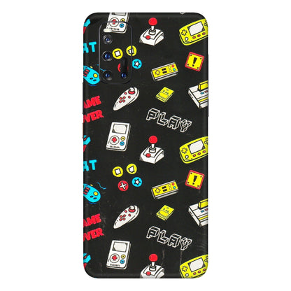 IQOO Phone Skins (All Models) - Gaming Doodles - 3D Embossed Finish (L-224) IQOO 3