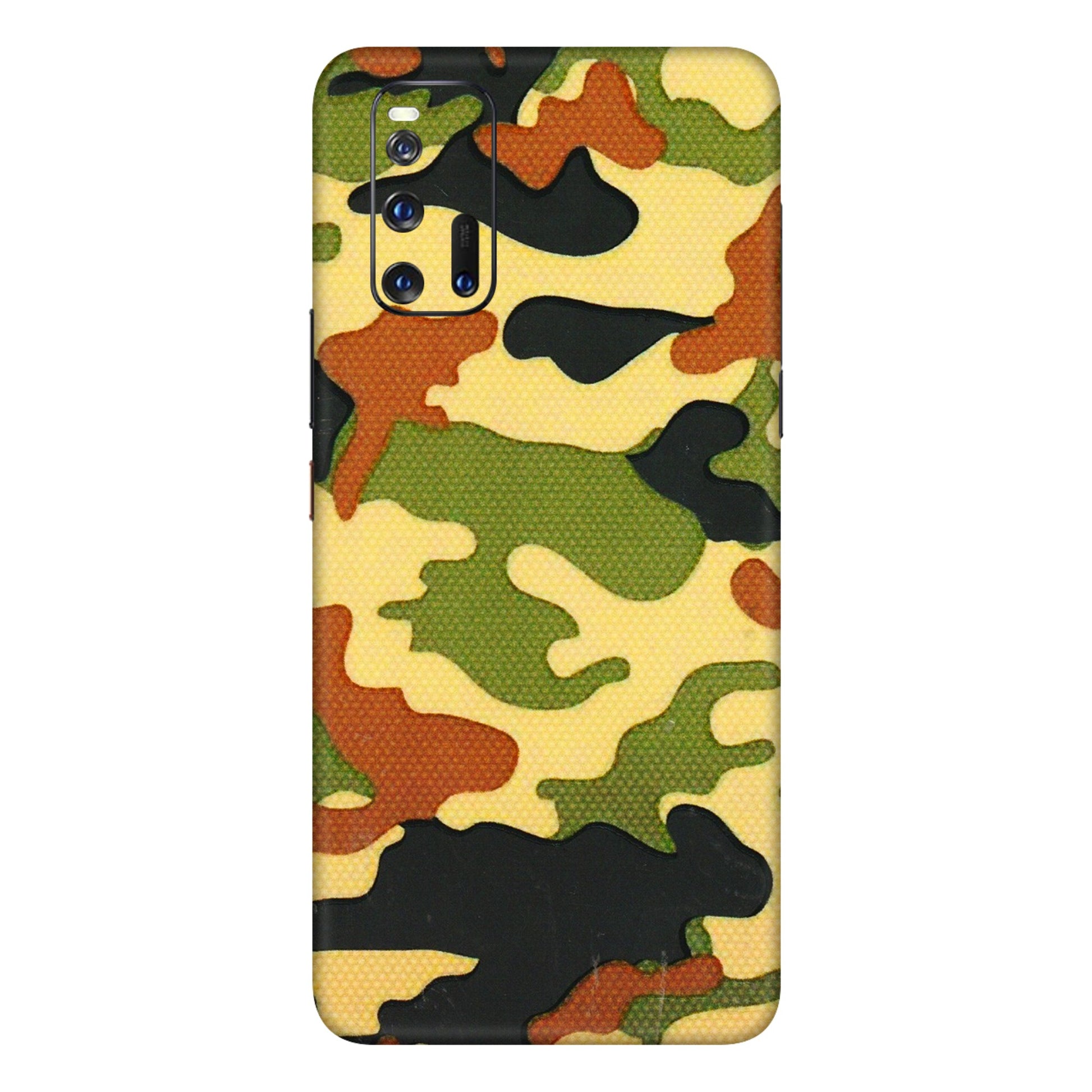 IQOO Phone Skins (All Models) - Indian Military - 3D Embossed Finish (L-234) IQOO 3