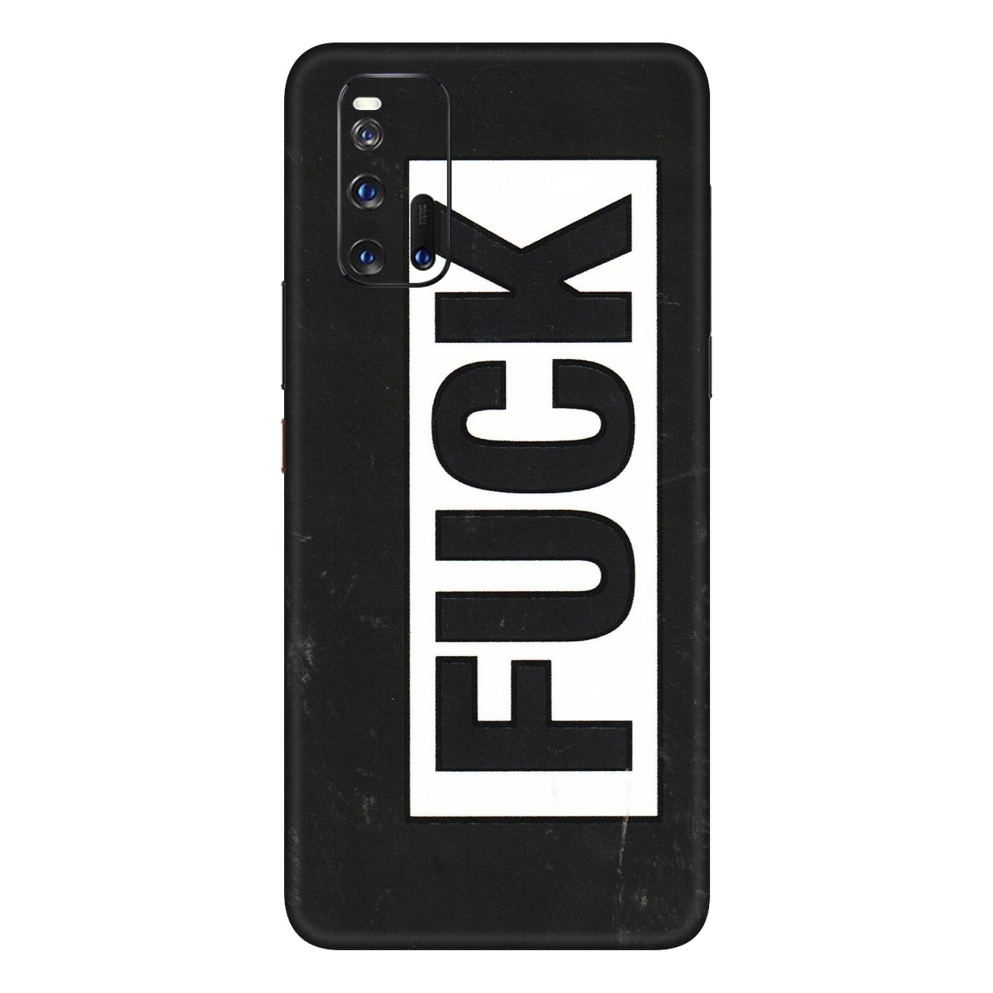 IQOO Phone Skins (All Models) - The F Word - 3D Embossed Finish (L-255) IQOO 3