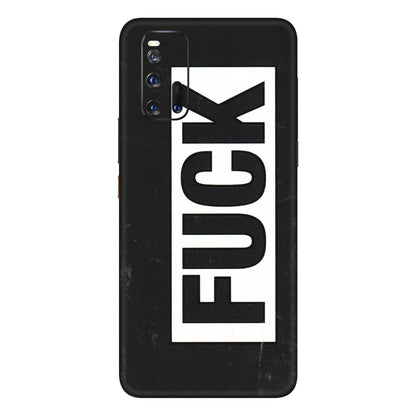 IQOO Phone Skins (All Models) - The F Word - 3D Embossed Finish (L-255) IQOO 3