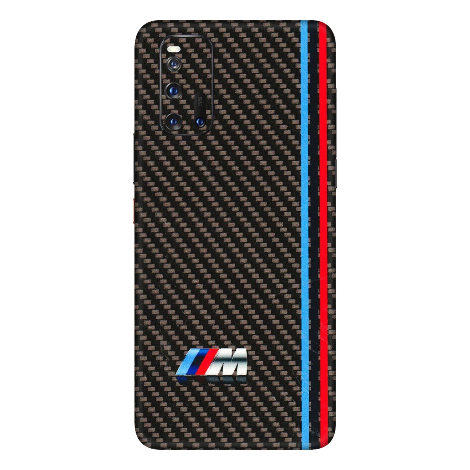 IQOO Phone Skins (All Models) - BM Carbon Fiber Feels - 3D Embossed Finish (L-38) IQOO 3