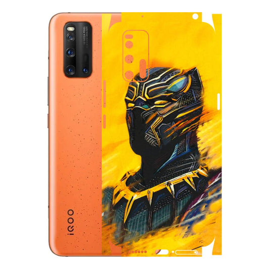 IQOO Phone Skins (All Models) - Yellow Panther - 3D Embossed Finish (L-54) IQOO 3