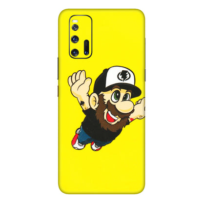 IQOO Phone Skins (All Models) - Flying Beardo - 3D Embossed Finish (L-60) IQOO 3
