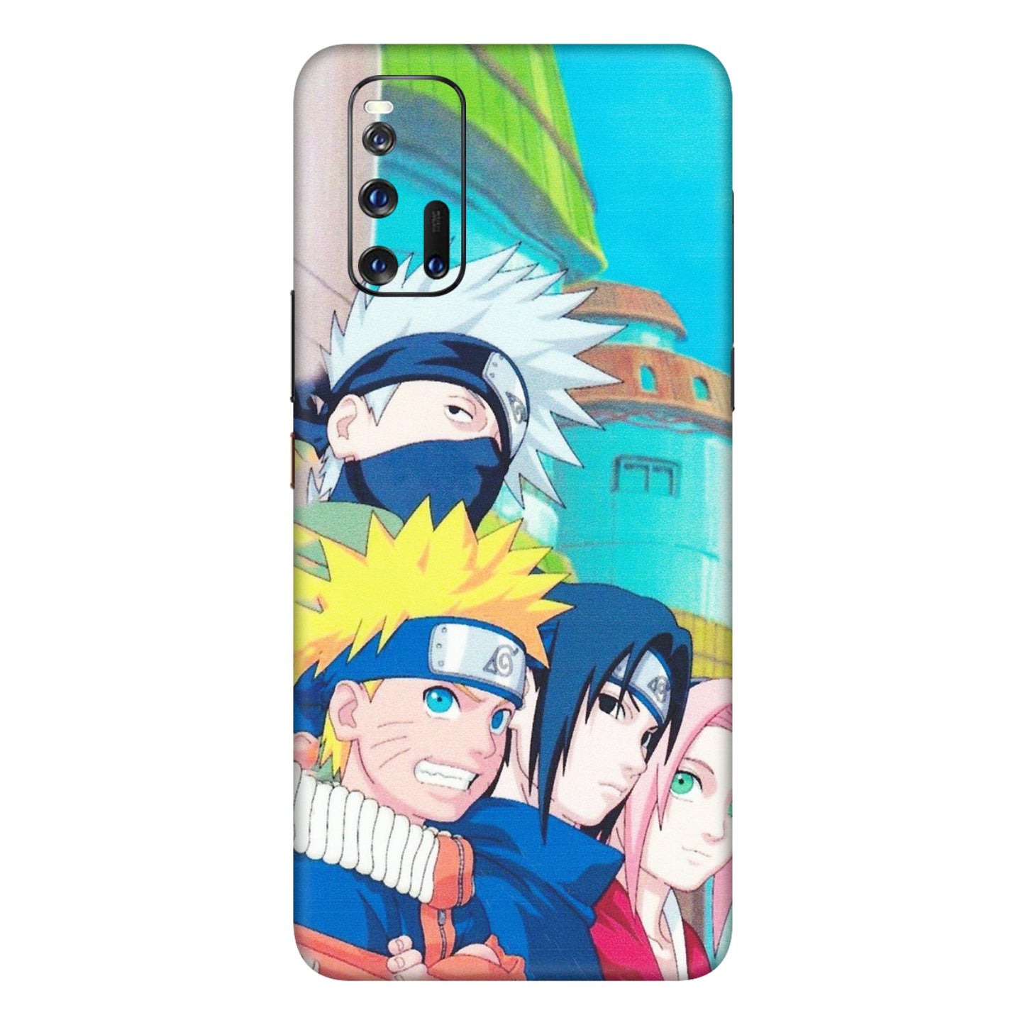 IQOO Phone Skins (All Models) - Team Minato And Kakashi - Matte Finish (M-101) IQOO 3