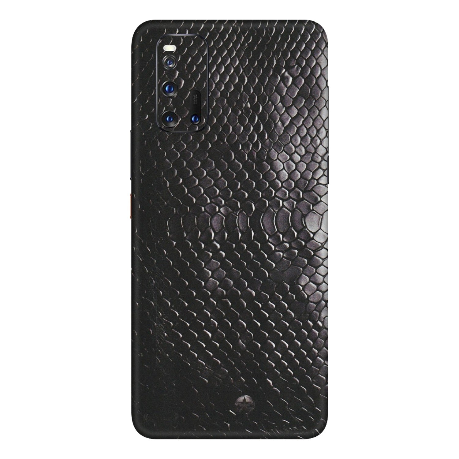 IQOO Phone Skins (All Models) - Black Snack Leather - Matte Finish (M-147) IQOO 3