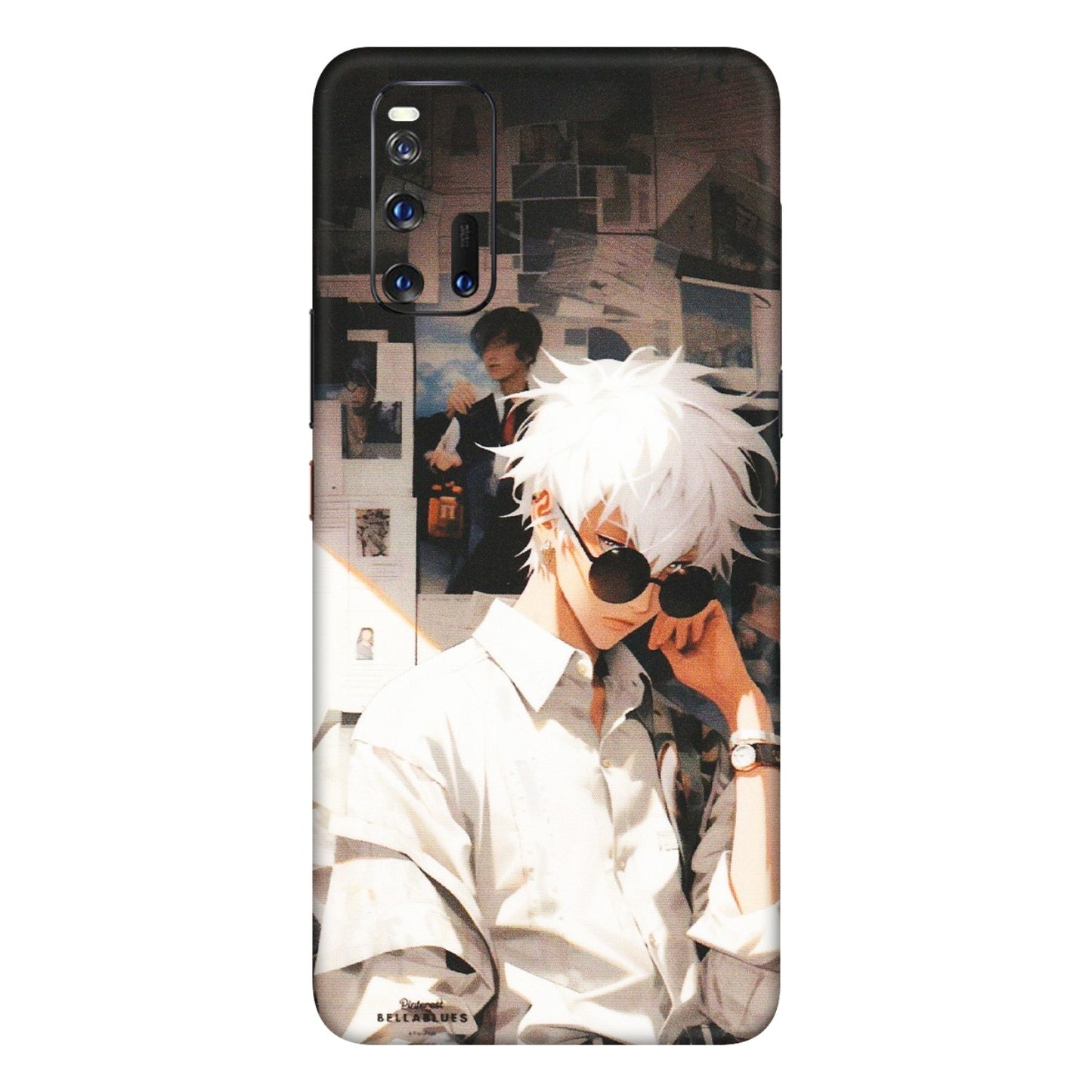 IQOO Phone Skins (All Models) - Gojo Satoru Jujustu Kaisen Anime - Matte Finish (M-156) IQOO 3