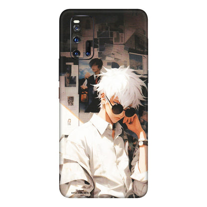 IQOO Phone Skins (All Models) - Gojo Satoru Jujustu Kaisen Anime - Matte Finish (M-156) IQOO 3
