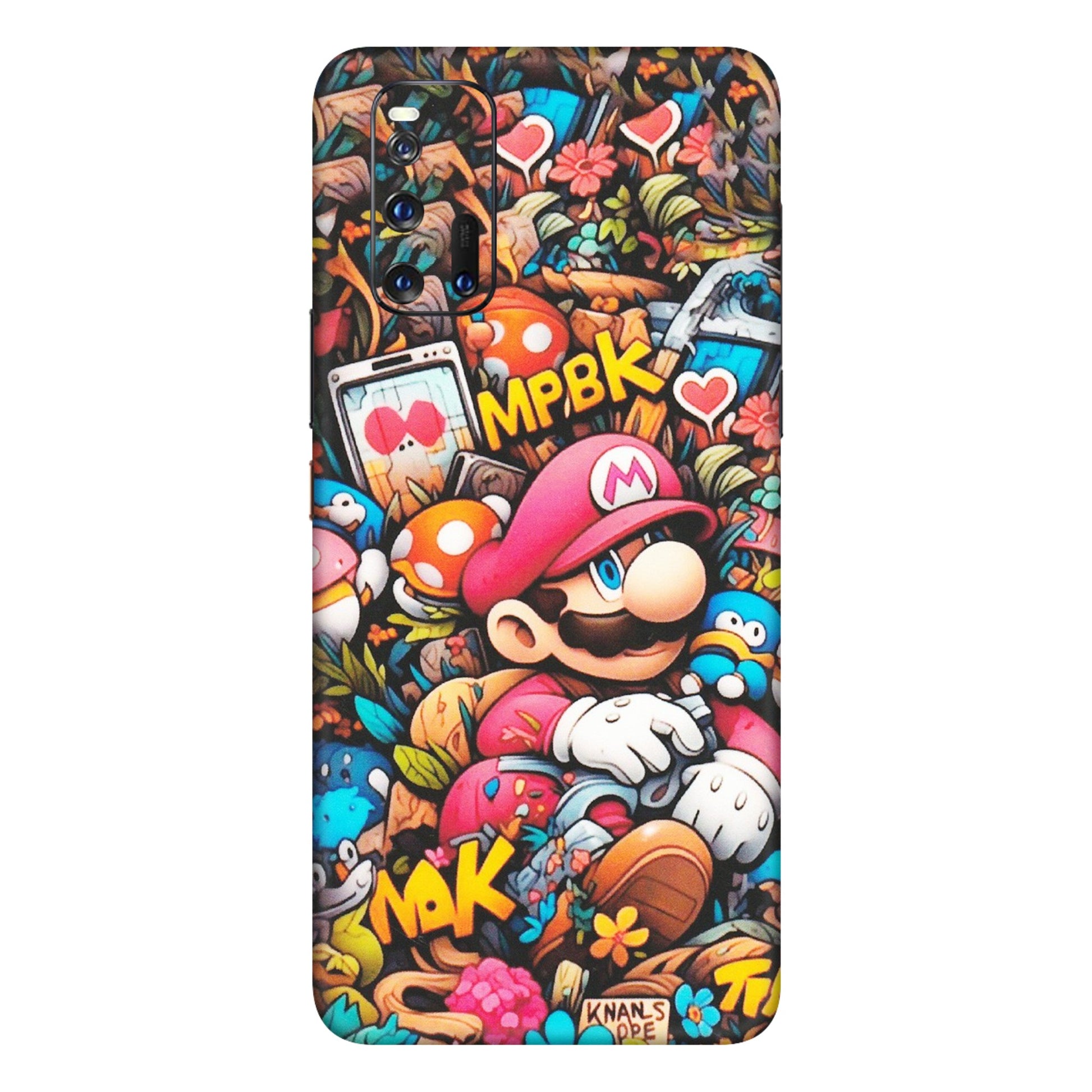 IQOO Phone Skins (All Models) - Super Mario Bros Artistic - Matte Finish (M-173) IQOO 3