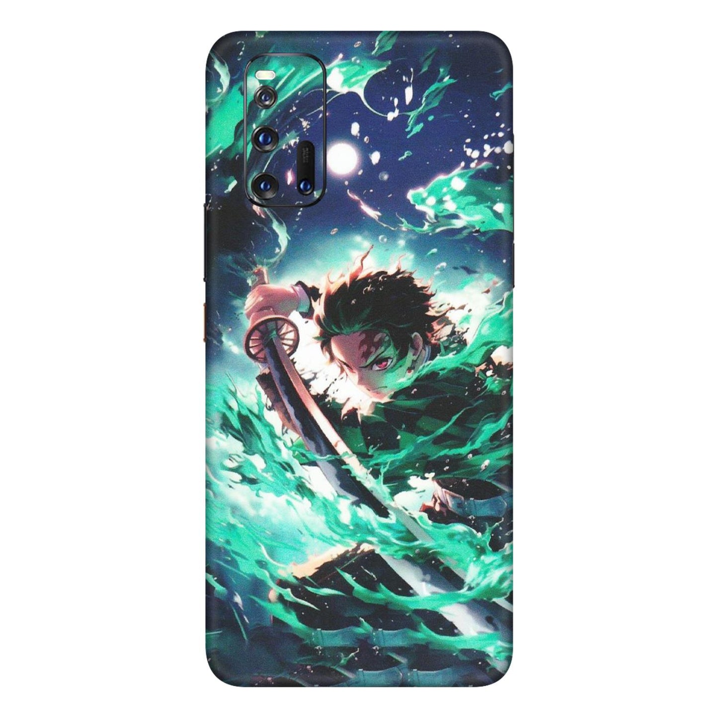 IQOO Phone Skins (All Models) - Sword Fighter Anime - Matte Finish (M-29) IQOO 3