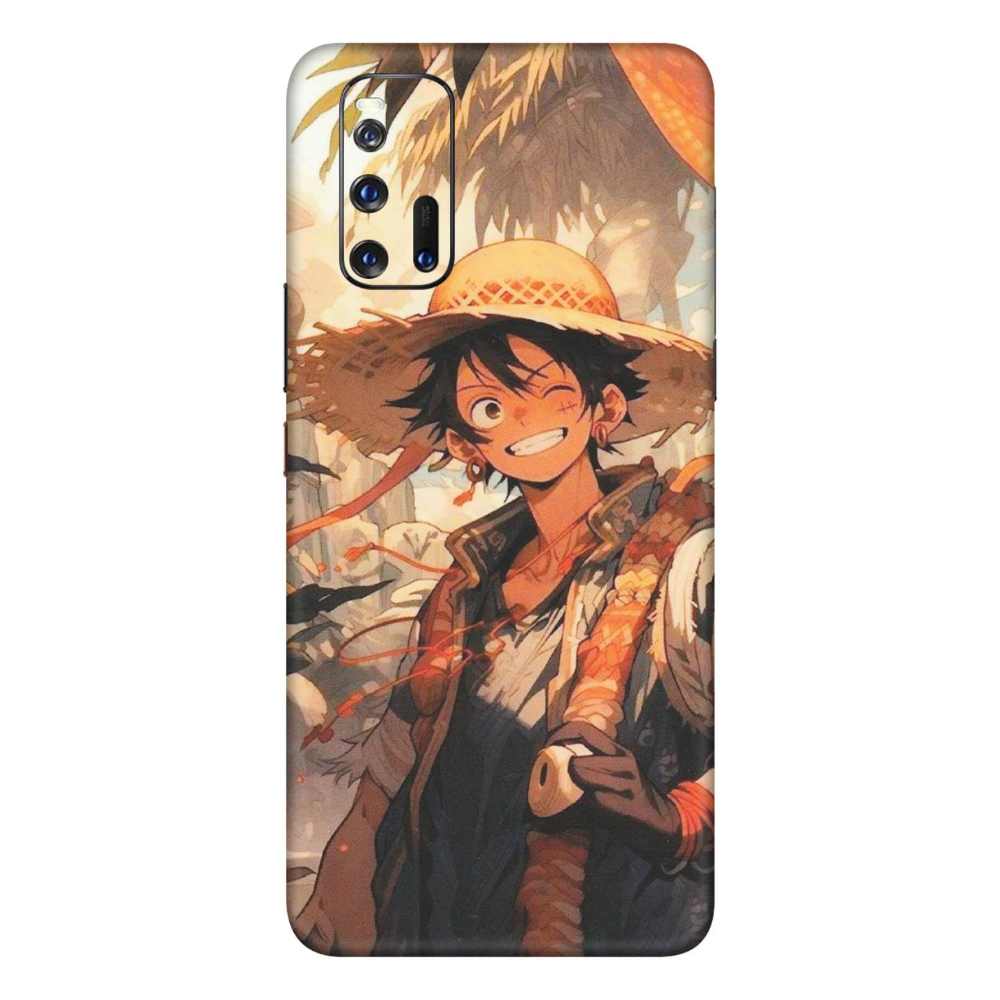 IQOO Phone Skins (All Models) - Anime Character Smile - Matte Finish (M-33) IQOO 3