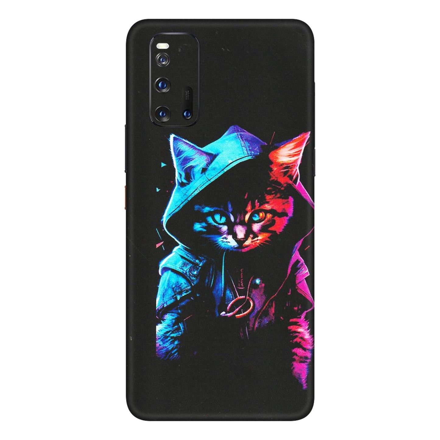 IQOO Phone Skins (All Models) - Cyberpunk Cat - Matte Finish (M-45) IQOO 3