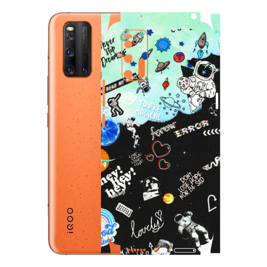 IQOO Phone Skins (All Models) - Living In A Space Dream - Matte Finish (M-46) IQOO 3