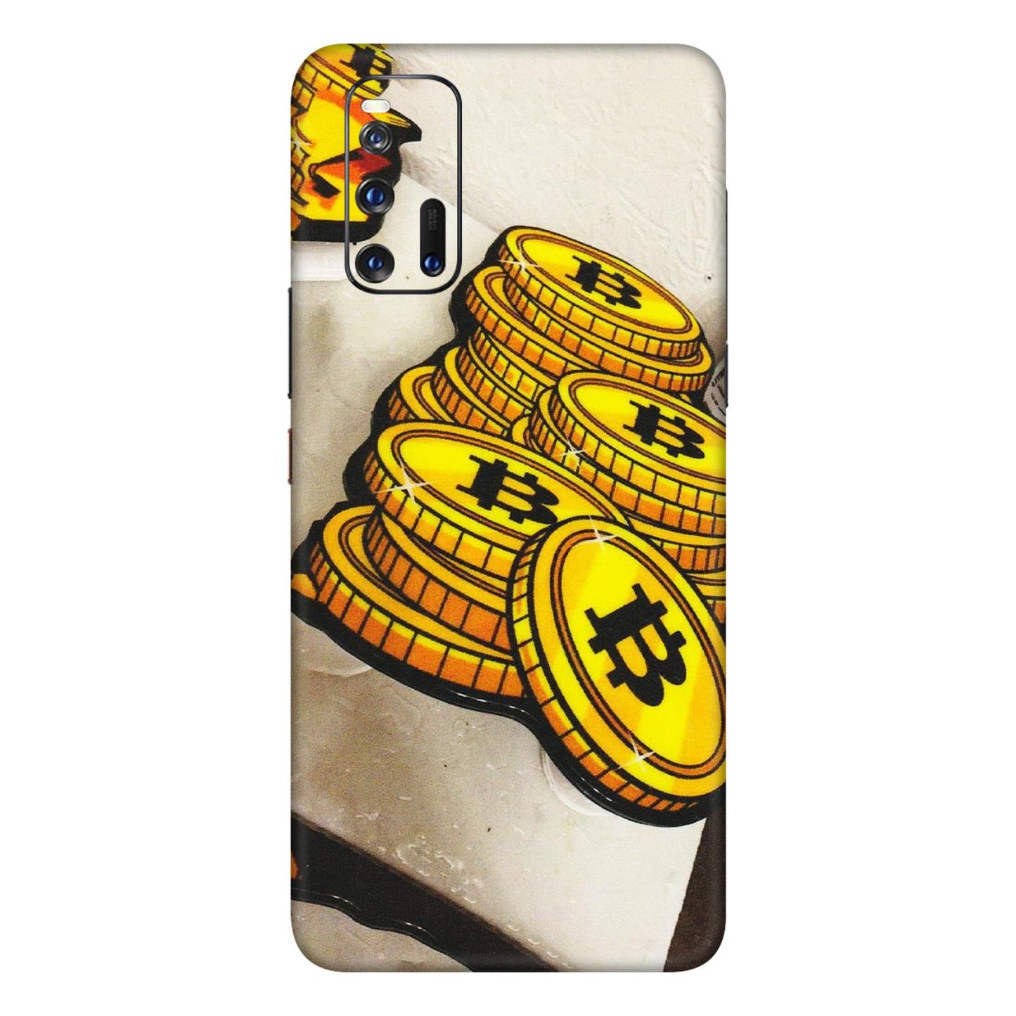 IQOO Phone Skins (All Models) - Billionaire Bitcoin Collection - Matte Finish (M-92) IQOO 3