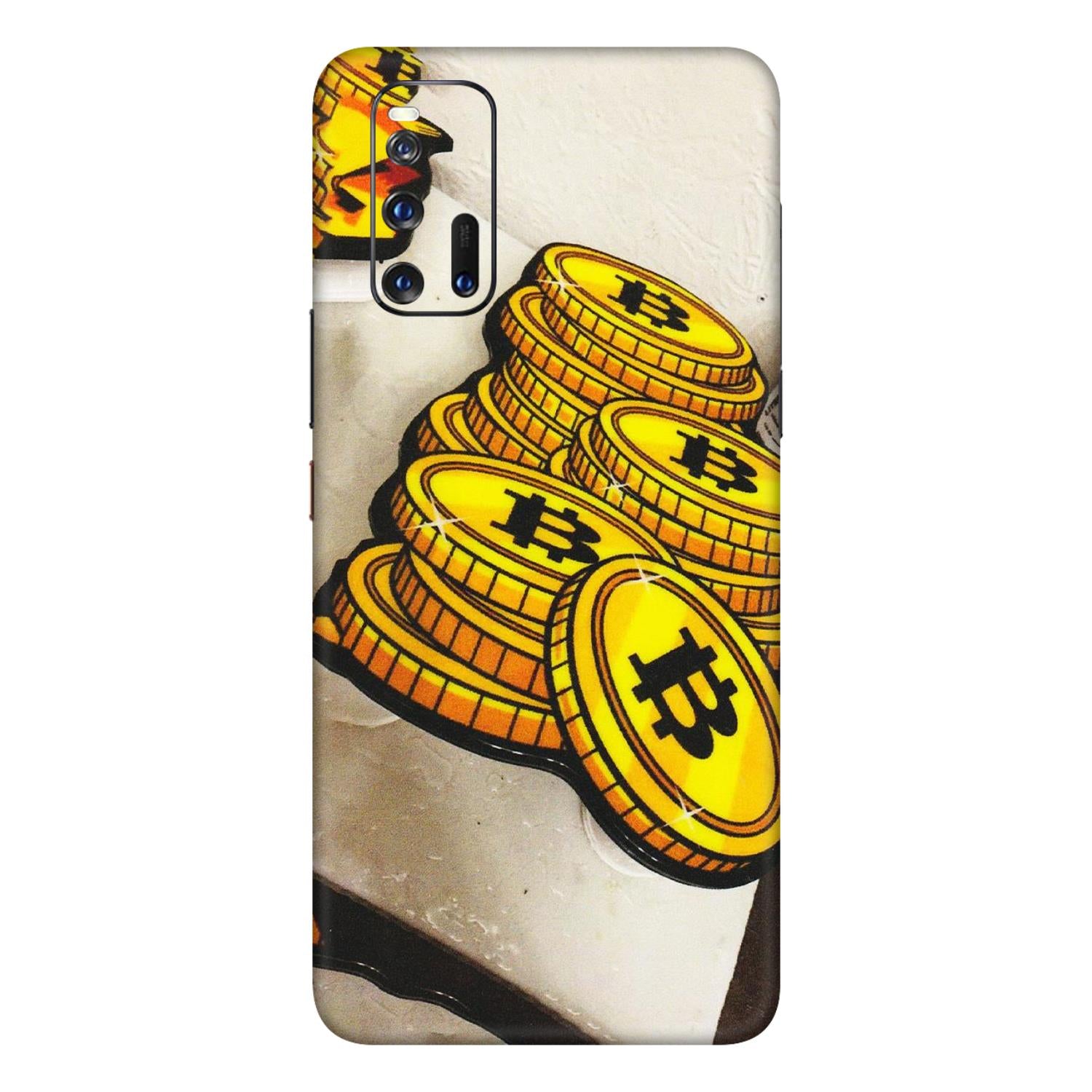 IQOO Phone Skins (All Models) - Billionaire Bitcoin Collection - Matte Finish (M-92) IQOO 3
