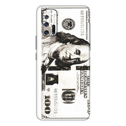 IQOO Phone Skins (All Models) - 100 Dollar Currency - Transparent Finish (T-01) IQOO 3