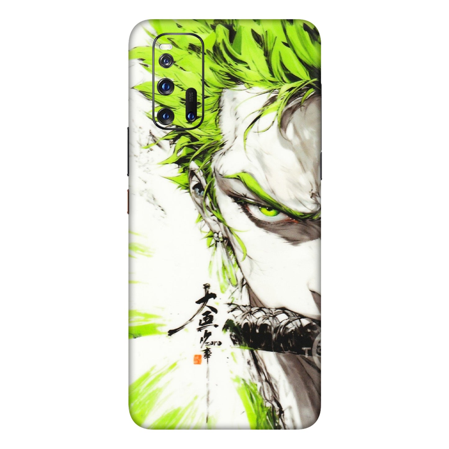 IQOO Phone Skins (All Models) - Roro Taku Anime - Transparent Finish (T-18) IQOO 3