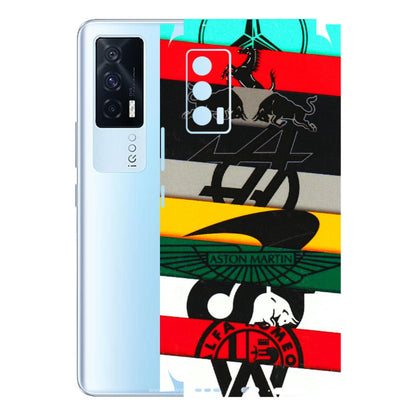 IQOO Phone Skins (All Models) - Multi Designer Brands - 3D Embossed Finish (L-187) IQOO 7