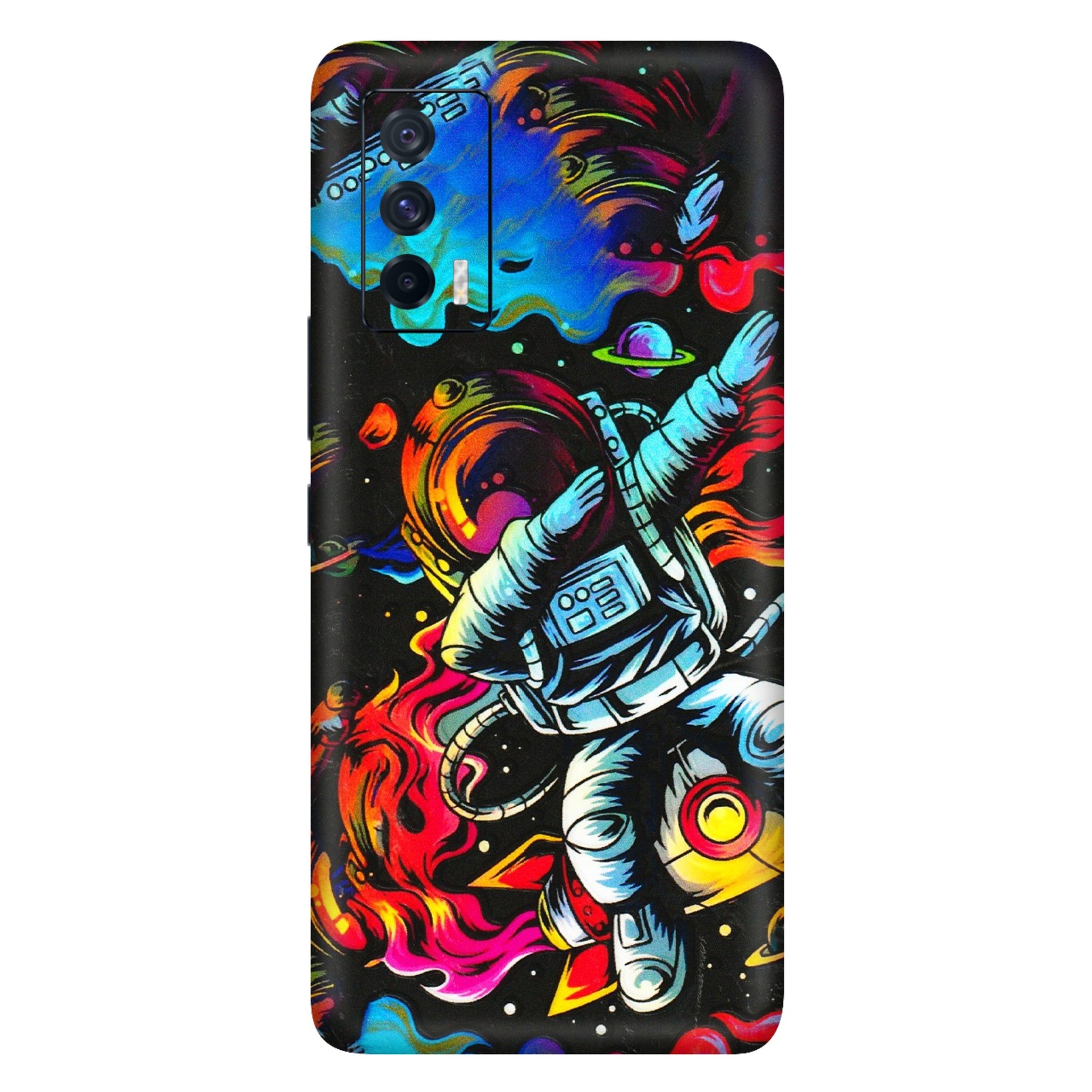 IQOO Phone Skins (All Models) - Astronaut Dope - 3D Embossed Finish (L-191) IQOO 7