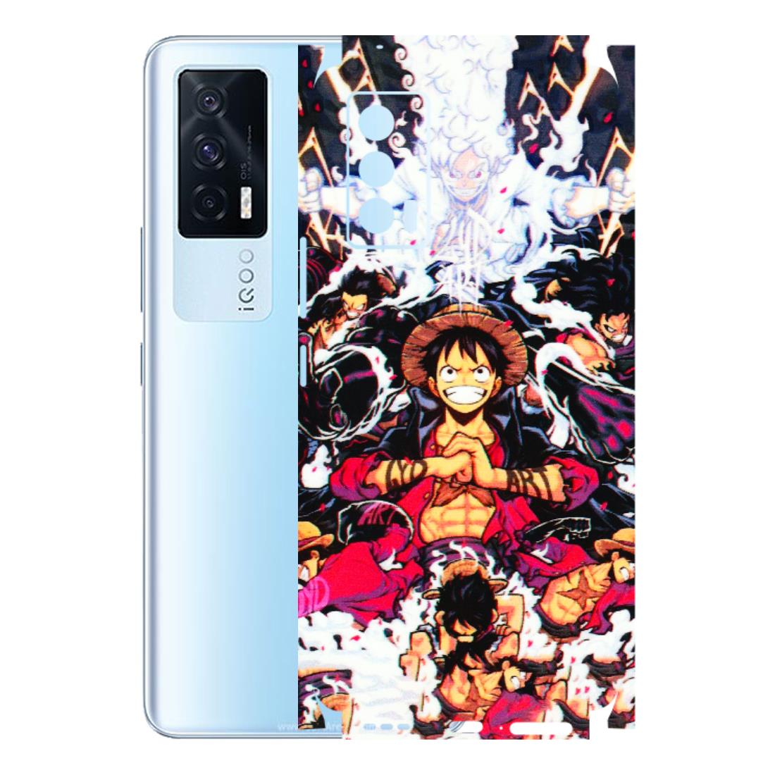 IQOO Phone Skins (All Models) - Luffy Anime Character - 3D Embossed Finish (L-203) IQOO 7