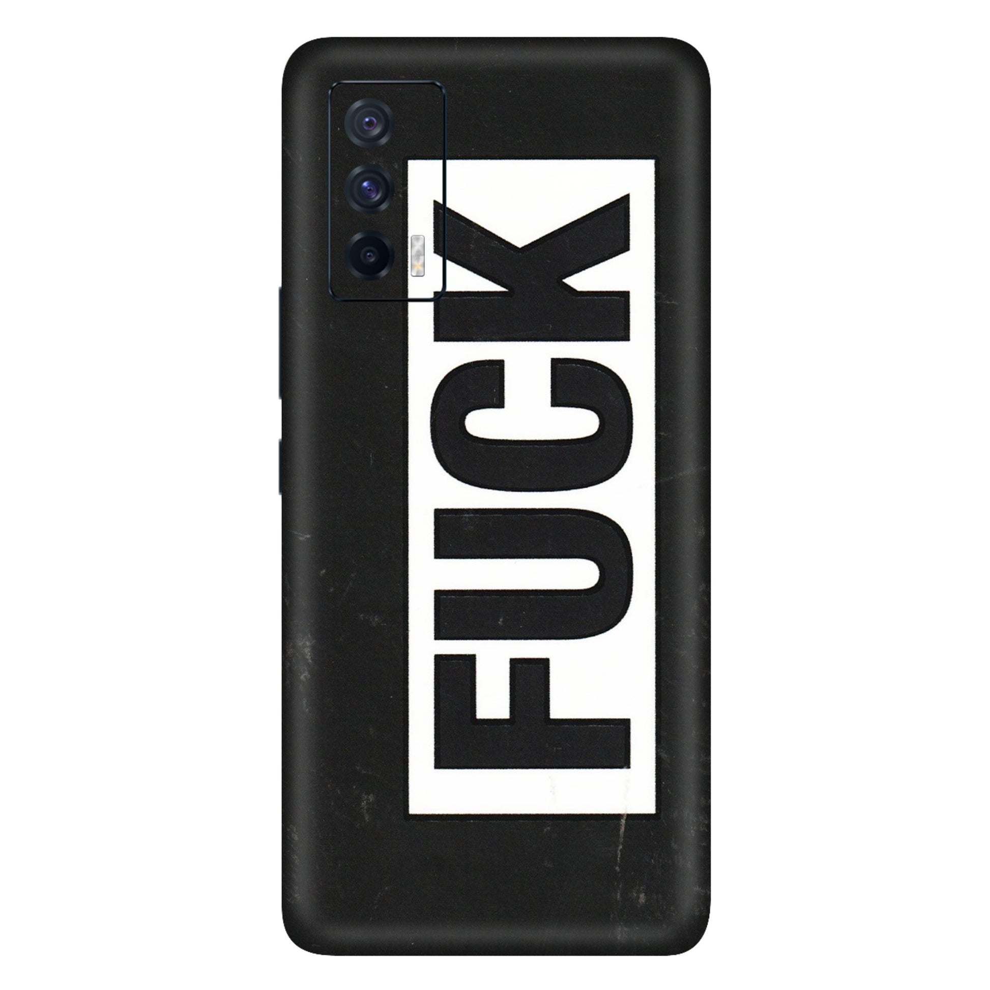 IQOO Phone Skins (All Models) - The F Word - 3D Embossed Finish (L-255) IQOO 7