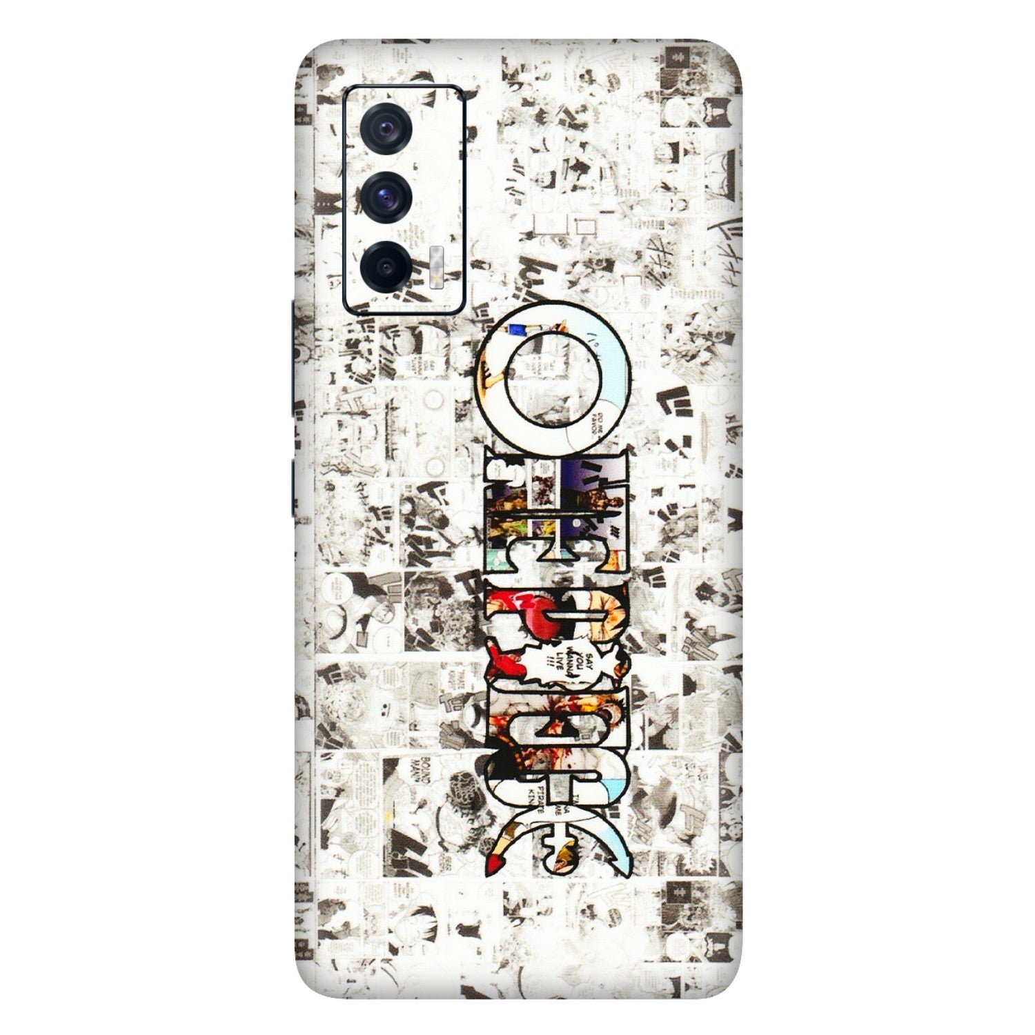 IQOO Phone Skins (All Models) - One Piece Manga - 3D Embossed Finish (L-26) IQOO 7