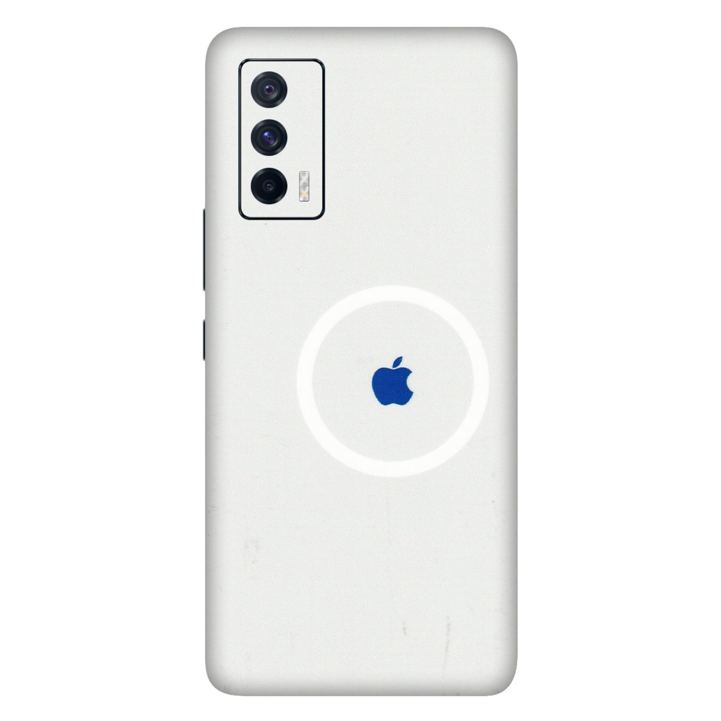 IQOO Phone Skins (All Models) - iPhone Magsafe Logo - 3D Embossed Finish (L-320) IQOO 7