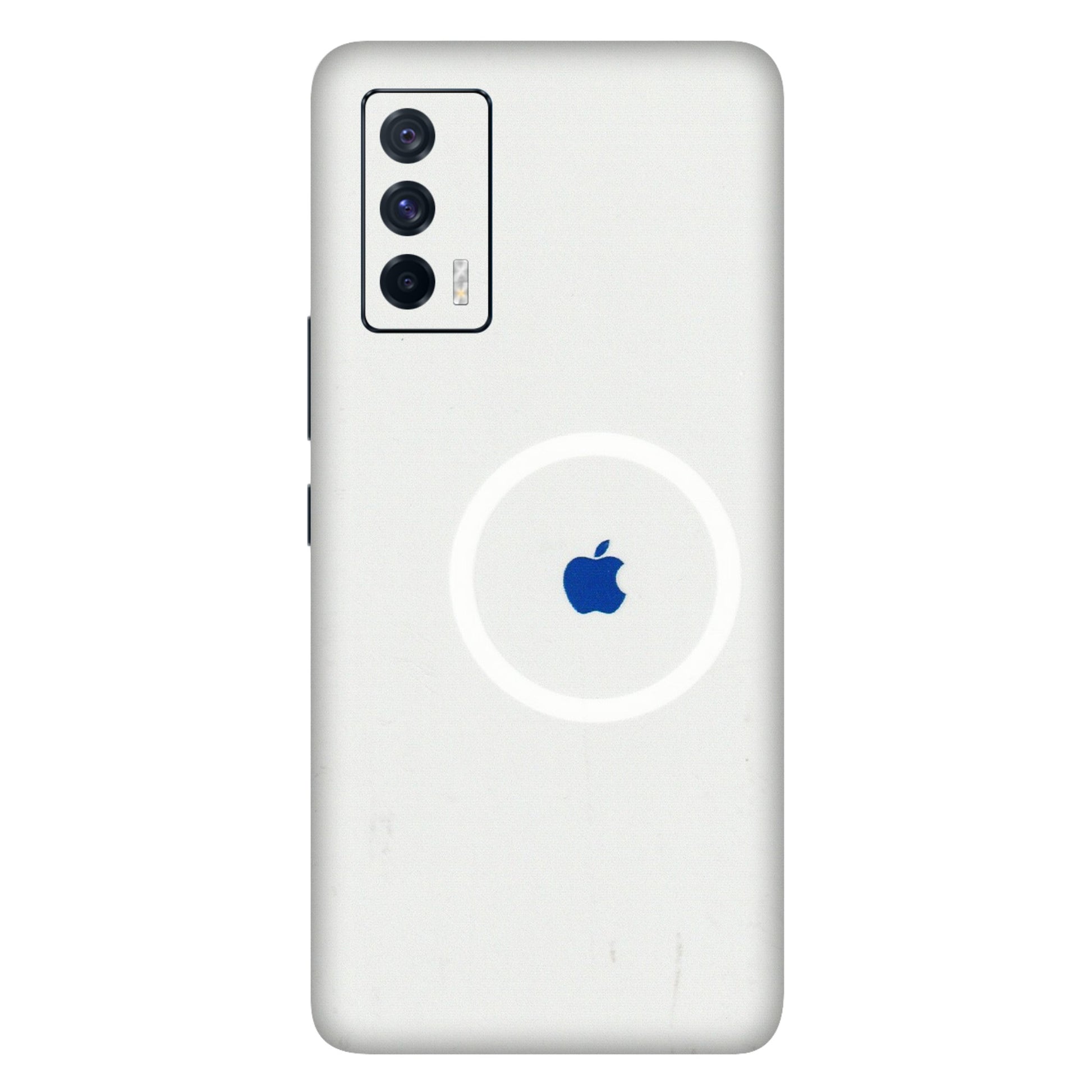 IQOO Phone Skins (All Models) - iPhone Magsafe Logo - 3D Embossed Finish (L-320) IQOO 7