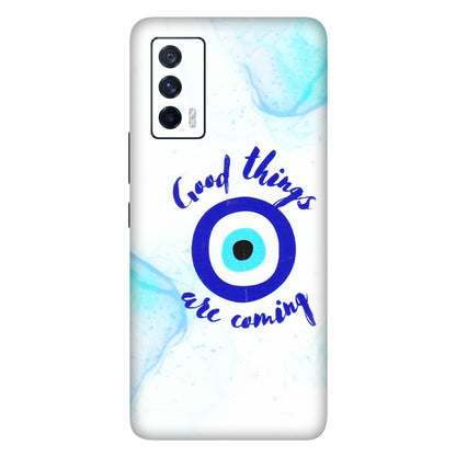 IQOO Phone Skins (All Models) - Evil Eye Good Things Are Coming - 3D Embossed Finish (L-322) IQOO 7