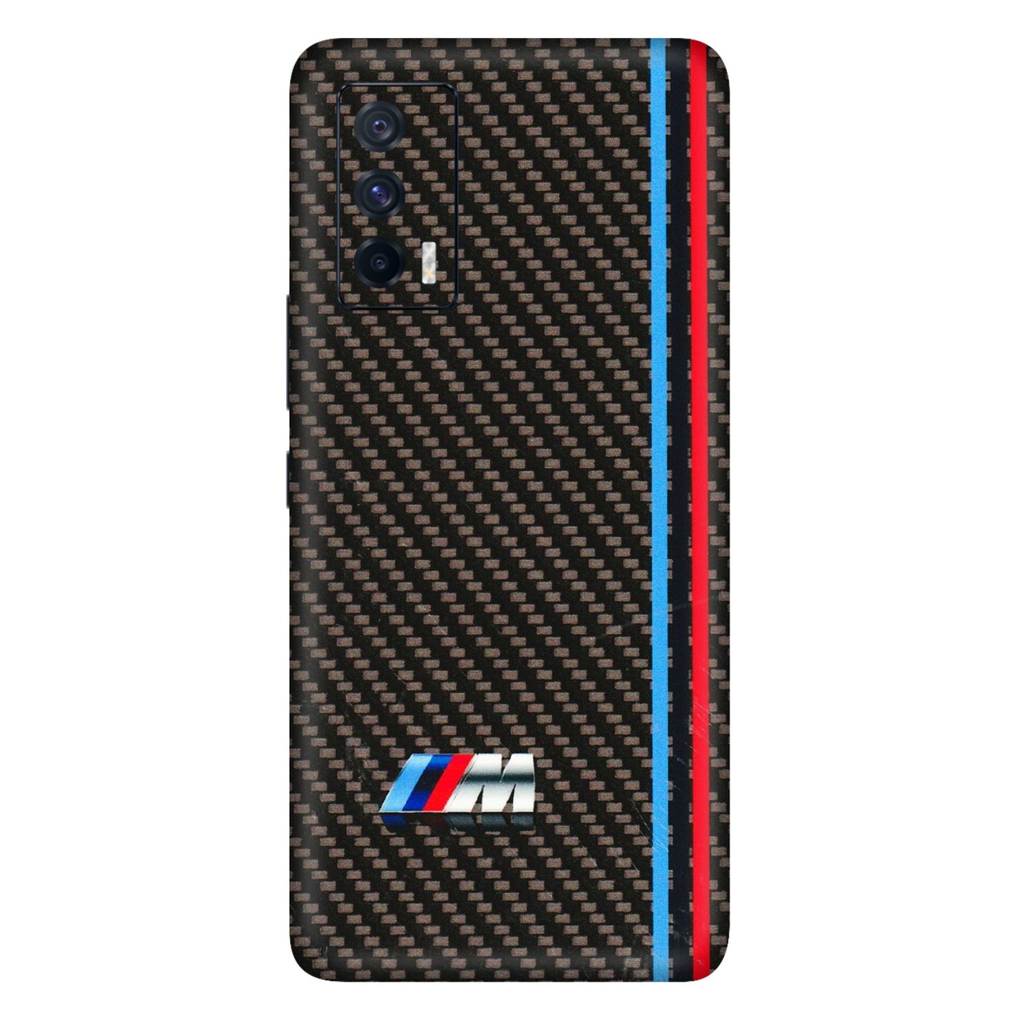 IQOO Phone Skins (All Models) - BM Carbon Fiber Feels - 3D Embossed Finish (L-38) IQOO 7