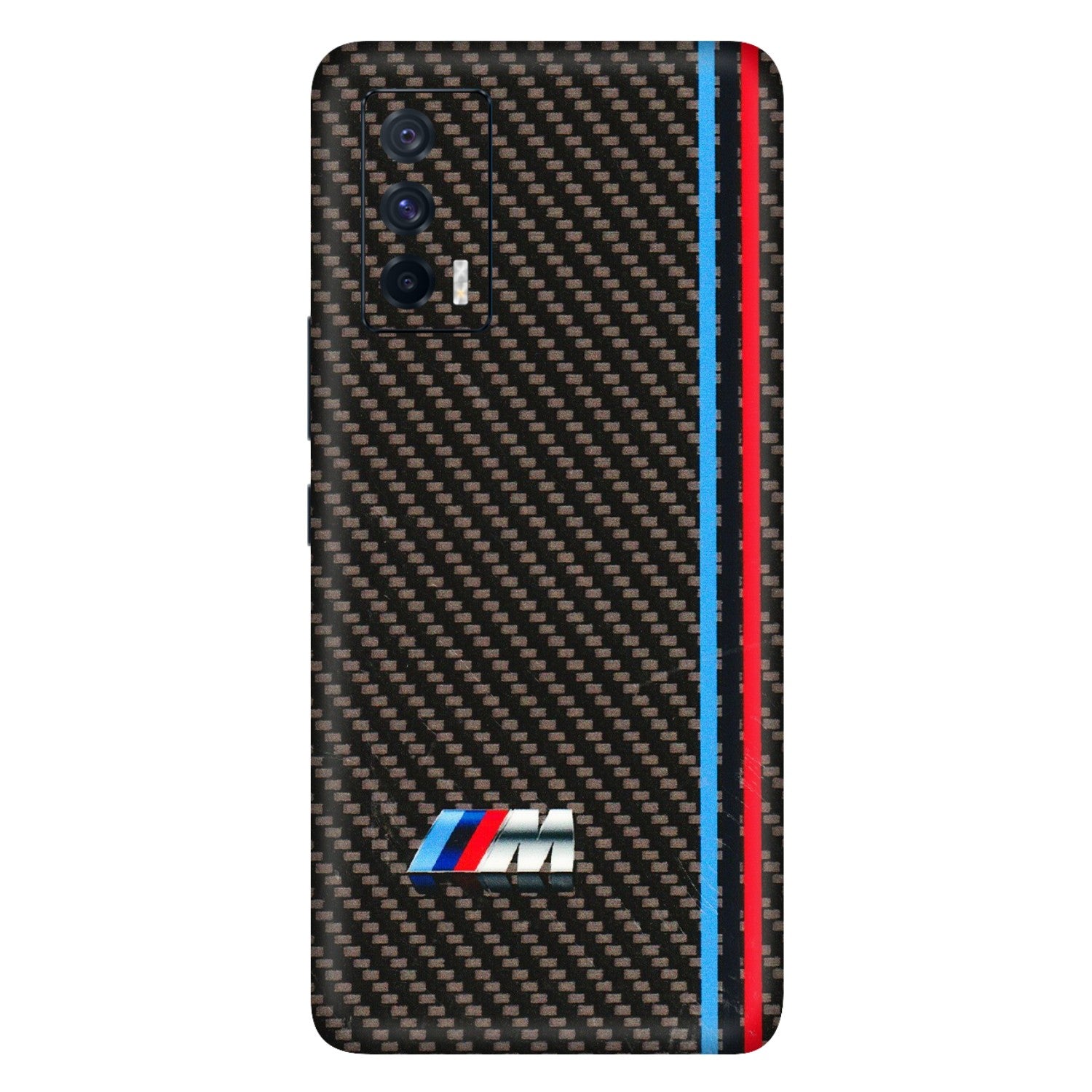 IQOO Phone Skins (All Models) - BM Carbon Fiber Feels - 3D Embossed Finish (L-38) IQOO 7