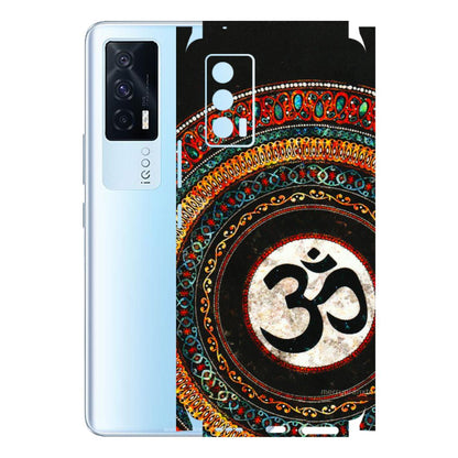 IQOO Phone Skins (All Models) - Aum Chant Abstract - 3D Embossed Finish (L-42) IQOO 7