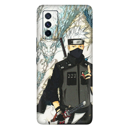 IQOO Phone Skins (All Models) - Kakashi Hatake Naruto Anime - 3D Embossed Finish (L-46) IQOO 7