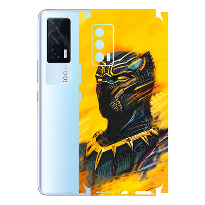 IQOO Phone Skins (All Models) - Yellow Panther - 3D Embossed Finish (L-54) IQOO 7