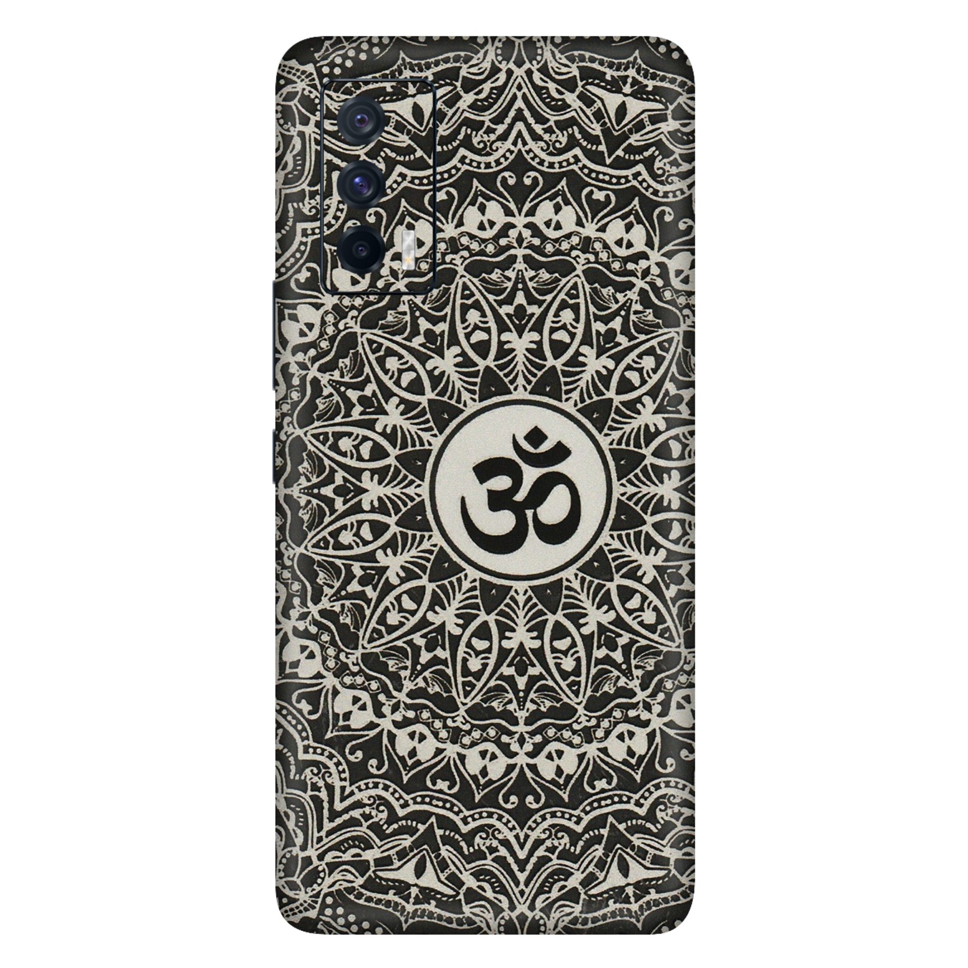 IQOO Phone Skins (All Models) - Aum Elegant Mandala - 3D Embossed Finish (L-62) IQOO 7