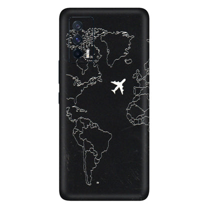 IQOO Phone Skins (All Models) - Never Ending Travel - 3D Embossed Finish (L-79) IQOO 7
