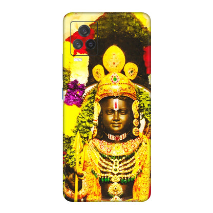 IQOO Phone Skins (All Models) - Ram Lalla Ayodhya - 3D Embossed Finish (L-103) IQOO 7 Legend