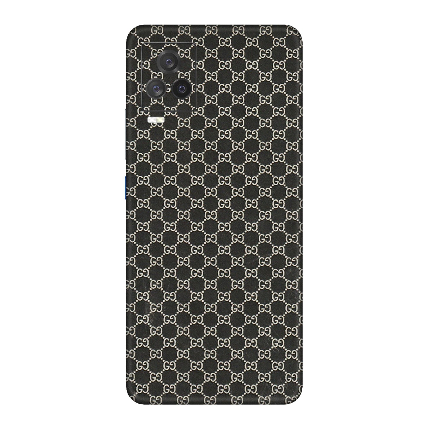IQOO Phone Skins (All Models) - Black G Print - 3D Embossed Finish (L-109) IQOO 7 Legend