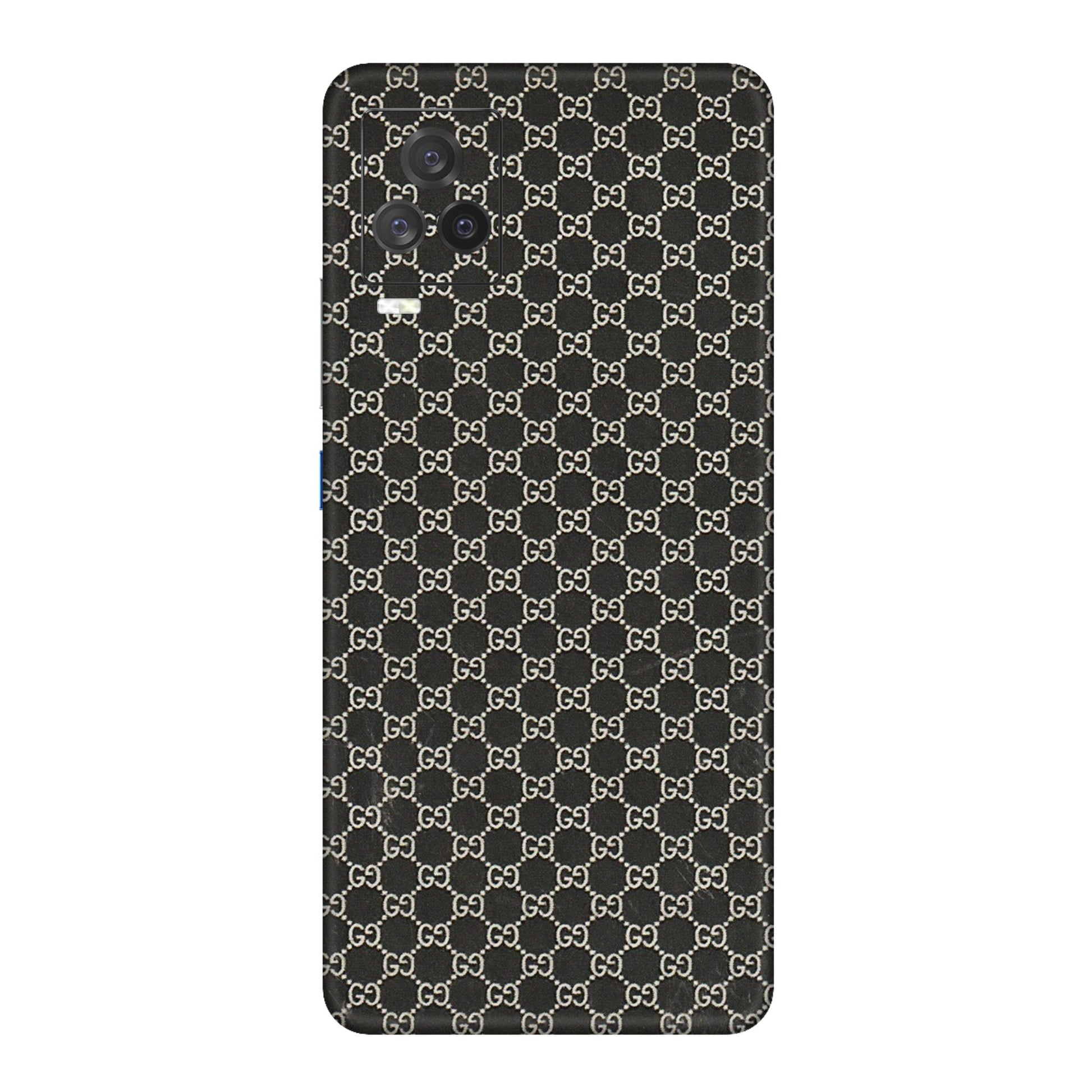 IQOO Phone Skins (All Models) - Black G Print - 3D Embossed Finish (L-109) IQOO 7 Legend