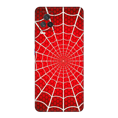 IQOO Phone Skins (All Models) - Classic Spidey Web - 3D Embossed Finish (L-115) IQOO 7 Legend