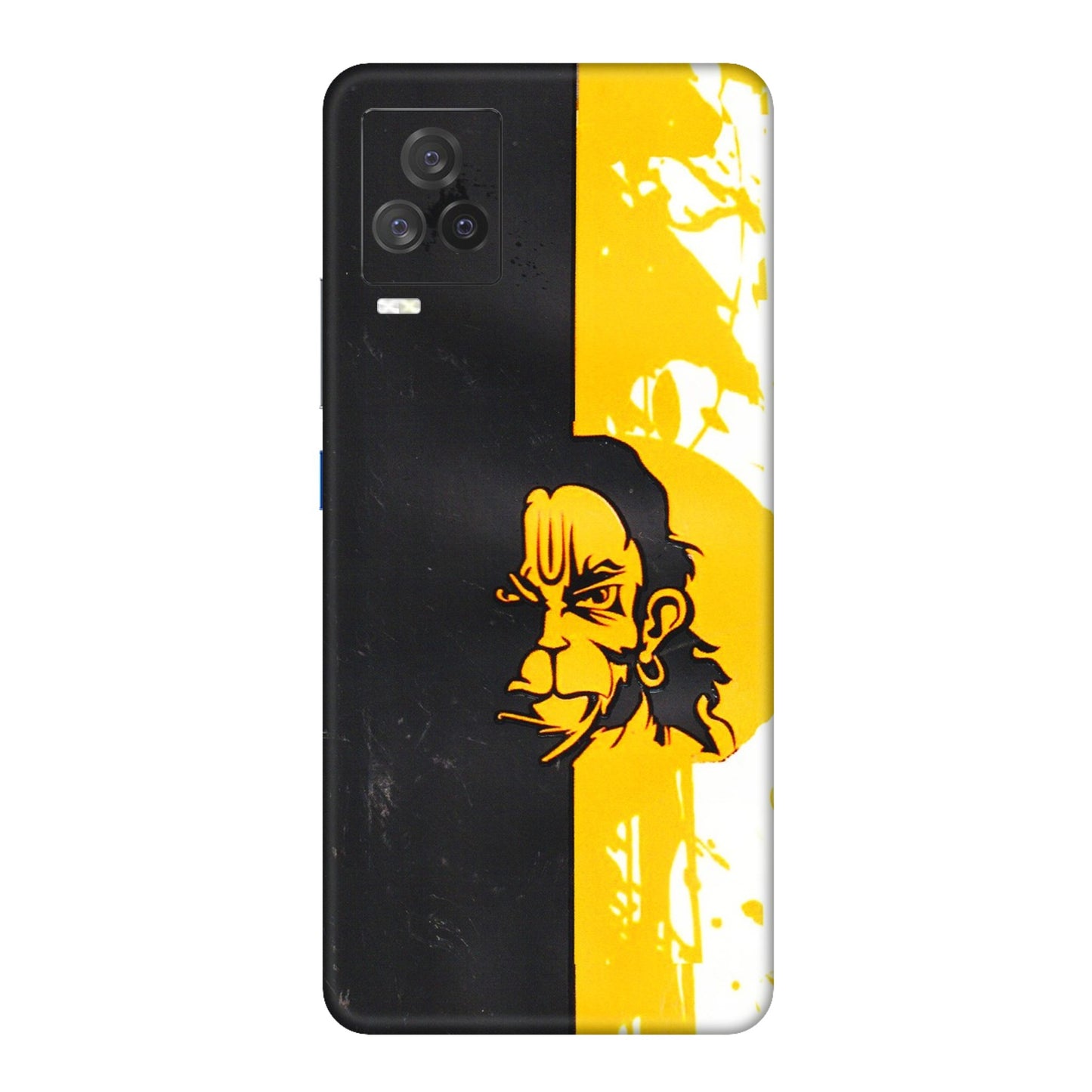 IQOO Phone Skins (All Models) - Bajrangbali - 3D Embossed Finish (L-151) IQOO 7 Legend