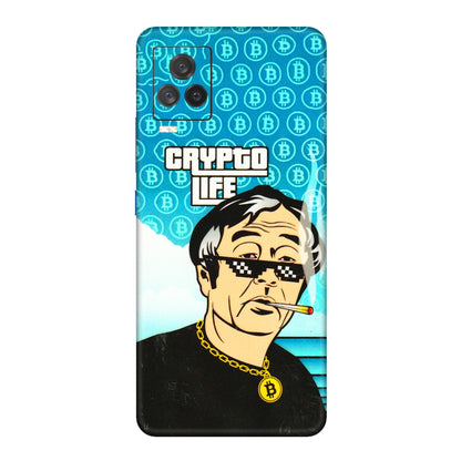 IQOO Phone Skins (All Models) - Crypto Thug Life - 3D Embossed Finish (L-179) IQOO 7 Legend