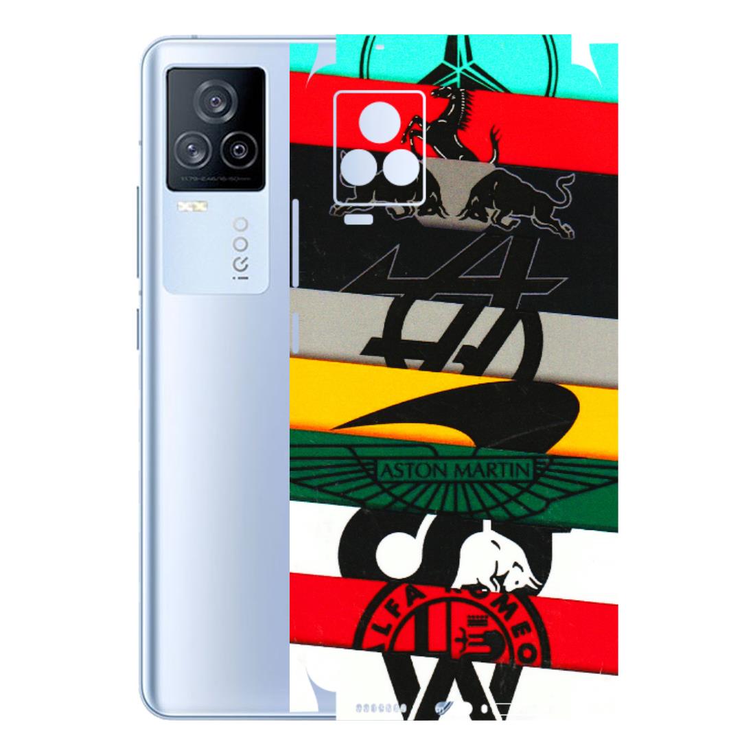 IQOO Phone Skins (All Models) - Multi Designer Brands - 3D Embossed Finish (L-187) IQOO 7 Legend