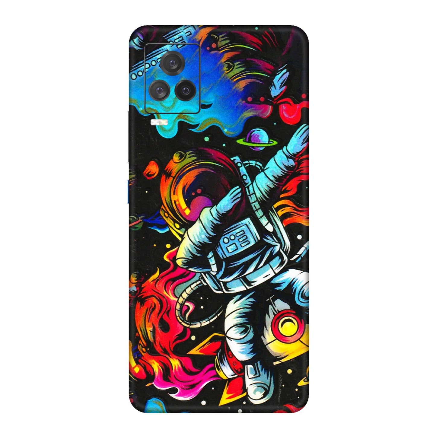 IQOO Phone Skins (All Models) - Astronaut Dope - 3D Embossed Finish (L-191) IQOO 7 Legend