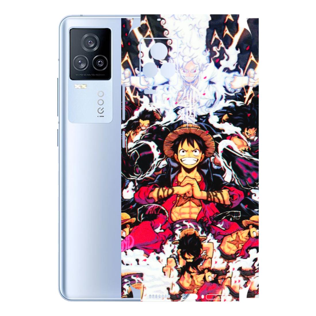 IQOO Phone Skins (All Models) - Luffy Anime Character - 3D Embossed Finish (L-203) IQOO 7 Legend