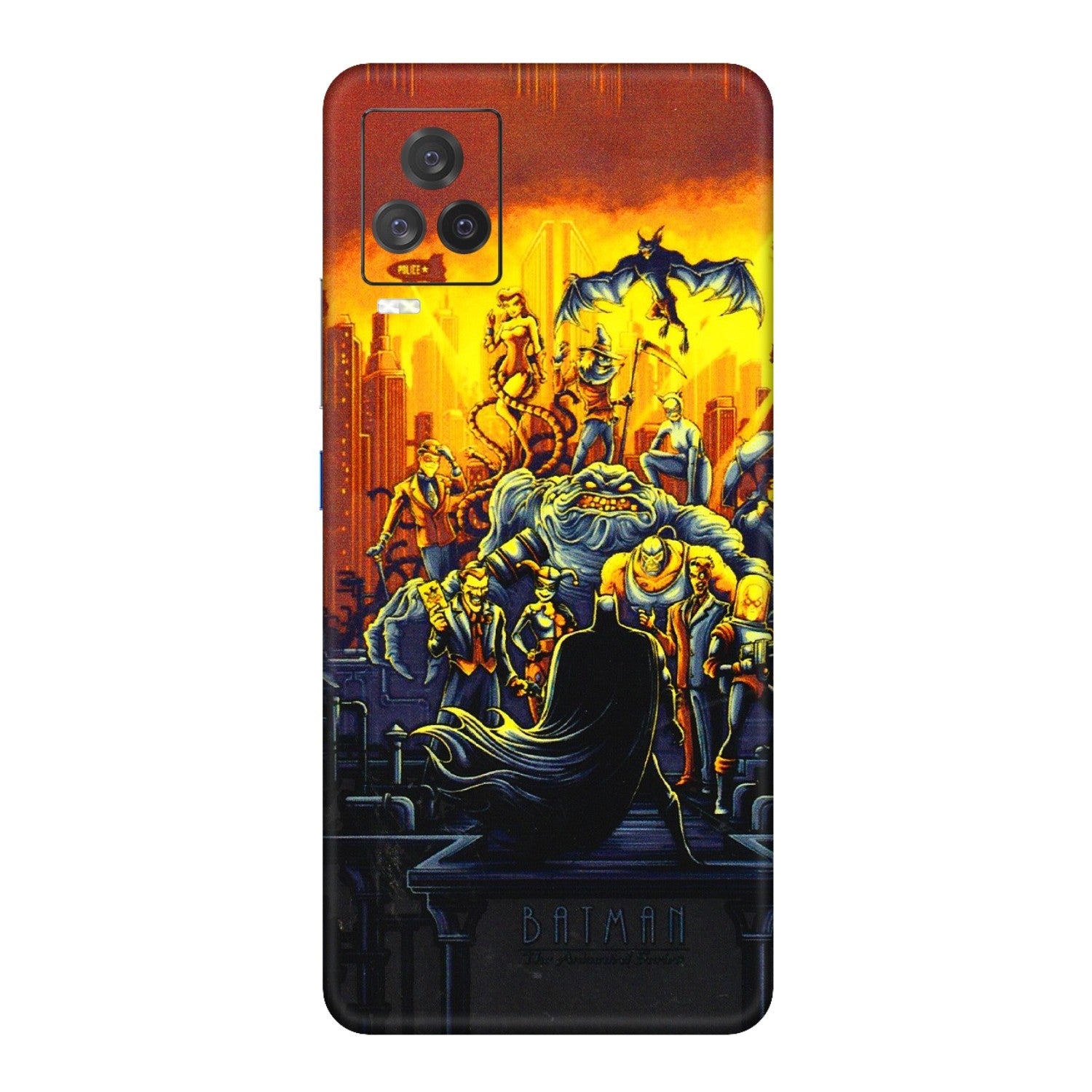 IQOO Phone Skins (All Models) - Games Doodles - 3D Embossed Finish (L-24) IQOO 7 Legend